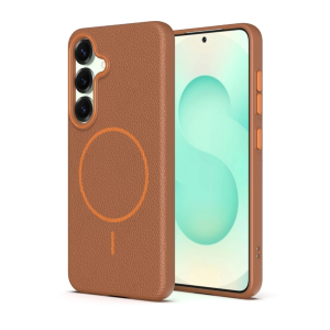 Candy Leather Case For Samsung Galaxy A56 A36 A26 A16 A06 A55 A35 A25 A15 A05S A05 A54 A34 A24 A14 5G 4G Magsafe Hybrid Softcase Kulit Magnetic Magsave Gradient Mewah Hard Silicone Gradiasi Handphone Premium Casing Viral