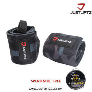 JUSTLIFTZ LIMITED EDITION CAMO WRIST WRAPS
