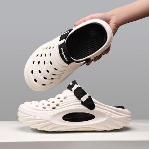 EVA New Summer Non-Slip Slippers For Couples Thick-Soled Clogs For Men College Style High Aesthetic Value