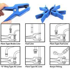 Brake Oil Pipe To Prevent Oil Leakage Automobile Car Brake Nozzle Clamp Brake Oil Pipe Plug Brake Oil Tool Accessories