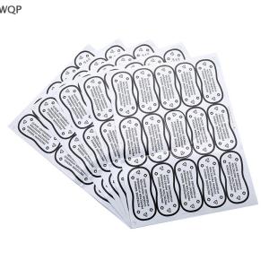 [WQP Fashion Store] Hot Sale Jewerry 75pcs Hygiene Label Clear Tape Swimwear Lingerie Bikini Try On Label Stickers