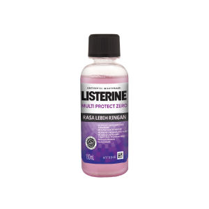 LISTERINE Multi Protect Zero Antiseptic Mouth Wash 100ml - Obat Kumur Antiseptik