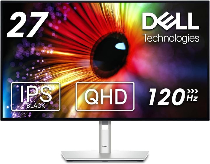 Dell U2724D UltraSharp 27 Inch QHD (2560x1440) Monitor, 120Hz, IPS ...