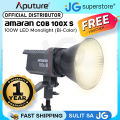Aputure Amaran COB 100x S Bi-Color / 100d S 100W Daylight Compact LED Monolight with Bowens S Mount Hyper Reflector and Bluetooth Wireless Control for Photography Video Vlogging Live Streaming and Film Production Studio Lighting Equipment. 