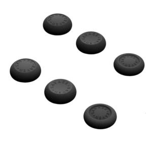 Multiple Texture Silicone Thumbstick Covers Precise Gaming Grips Protective 6pcs/Set Enhances Sensitivity for Controller