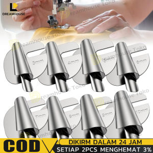 3pcs Corong Kelim Mesin Jahit High Speed Corong Lipat Praktis Sepatu Corong Lipat Mesin Jahit
