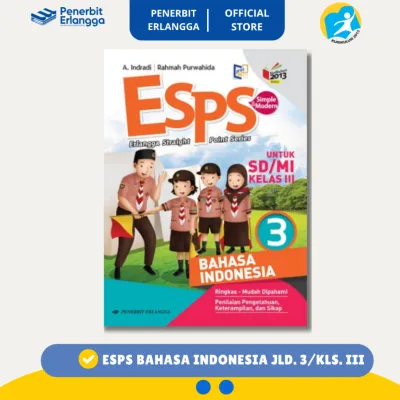 [Erlangga Official] Esps Bahasa Indonesia Sd/Mi Kelas 3 - Kurikulum 2013 Revisi