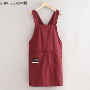 WP💓💛💖 Cooking Kitchen Aprons Breathable Wear Resistant Adult Waist Aprons Anti Fouling Soft Restaurant Work Clothes Home