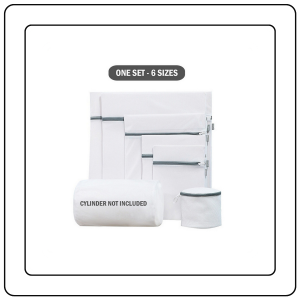 【JJ HOME】(One Set/6 Sizes) Mesh Laundry Bags Net Fine Mesh Clothes Lingerie Underwear Bag