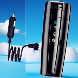 Nước Nóng Mọi Lúc Trên Đường Đi: Bình Đun Nấu Nước Ô Tô 400ml 12V-24V Cảm Ứng Chỉnh Nhiệt Độ