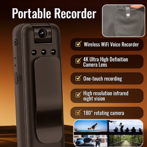 Pocket Camera Nfrared Night Vision Portable Video Voice Recorder Small Camera Hd 1080p Sports Vlog Riding Digital Video Recorder