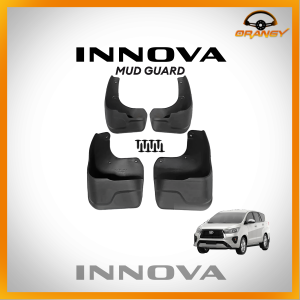Toyota Innova 2016 to 2026 OEM Mud guard W/ 8PCS SCREWS Mud Flaps Splash Guard Car Accessories