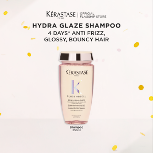Kerastase Gloss Absolu Bain Hydra Glaze 250ml - Shampoo untuk Rambut Glossy dan Bouncy