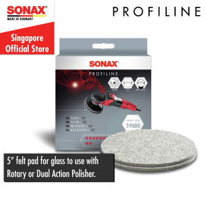 Sonax Profiline Felt Pad 5" For Glass Polishing (2pcs)