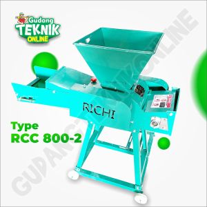 (RICHI RCC800-2) Mesin Pencacah Rumput RCC800-2 RICHI / Mesin Cacah Rumput Dahan RCC 800 2 - Chaff Cutter Machine RICHI RCC800-2