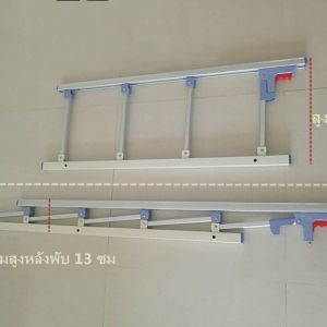 💕จัดส่งภายใน48ชั่วโมง💕ที่กั้นเตียง เตียง6ฟุต ไม่ต้องเจาะรู กันตกเตียงผู้สูงอายุ ราวกั้นเตียงพับได้ พับแบบคลิกเดียว