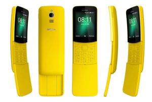 Original for Nokia 8110 lte global mobile phone 2.4‘’ 1500battery with 2MP KaiOS system cellphone