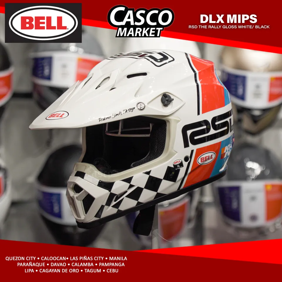 Motocross Casco Bell Moto Carbon Flex BELL MX9 RSD THE RALLY MIPS