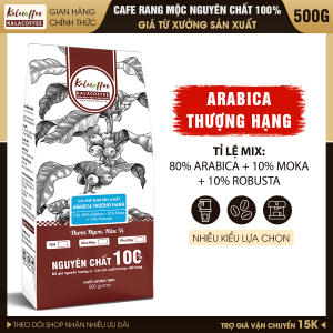 500g Cà phê Arabica Thượng Hạng KALACOFFEE rang xay Nguyên Chất - Pha Phin - Thơm Sâu - Đậm đà - Hậu Ngọt