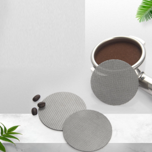 Tấm lưới lọc dành cho máy pha cà phê Espresso bằng thép không gỉ cao cấp 58mm dày 1.7mm - Hàng có sẵn mã TL58