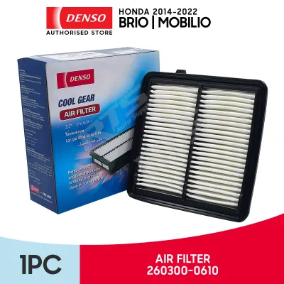 Denso Engine Air Filter Honda Mobilio 2014 - 2020 / Brio 2014 - 2020 ( 260300-0610 / 260300-0611 OE No. 17220-RB6-Z00 )