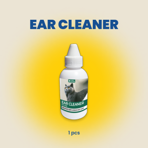 Clever Solutions - Paket Kuping Kucing Cling - Earmites Drops + Ear Cleaner (Produk Perawatan pada Kuping Kucing)