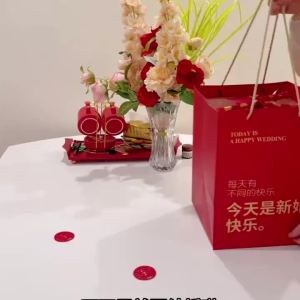 ช่อดอกไม้เจ้าสาวสไตล์จีน diy ของขวัญทำมือที่มีความหมายสำหรับงานแต่งงานของเพื่อนที่ดีที่สุด