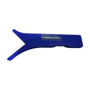 Có thể điều chỉnh trượt máy đo bán kính bán kính thước đo từ 0-50mm cho chế biến gỗ Kỹ Thuật Soạn Thảo Kim loại