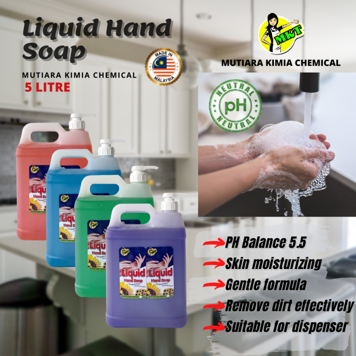 MKT 5L Hand wash Hand soap Hand wash refill Pencuci tangan Liquid hand