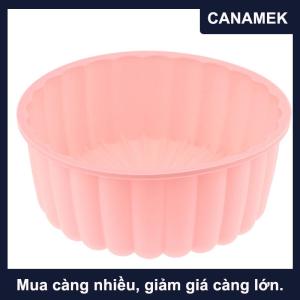 【CANAMEK】 6 inch Charlotte Bánh Pan Silicone Cheesecake không dính Vòng Silicone nướng Khuôn bánh khuôn mẫu cho Dâu Tây Shortcake Tart Pie