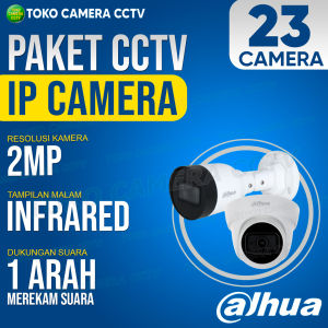 PAKET CCTV IP CAMERA DAHUA 2MP 32 CHANNEL 23 KAMERA