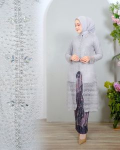 New Model Setelan Dan Atasan Kebaya Tunik Maharani Jumbo Ld 96cm-130cm