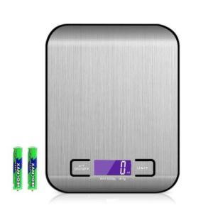 Digital Weighing Scale Kitchen LED Backlight Weigh Range LED Screen Mini Electronics Multifunction Cooking Baking Measuring Tool