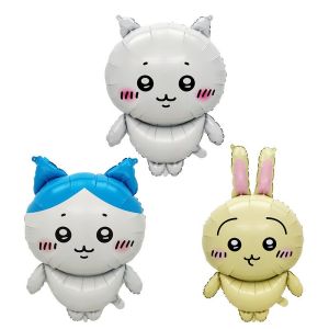 Cartoon Chiikawa Aluminum Foil Balloon Girl Baby Shower Birthday Party Wedding Decoration