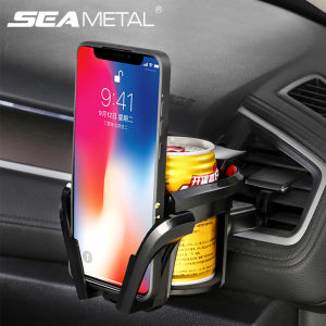 Giá Đỡ Cốc Trên Ô Tô Giá Đỡ Điện Thoại Di Động Cửa Thoát Khí Trên Ô Tô Hộp Đựng Đồ Uống Đa Năng