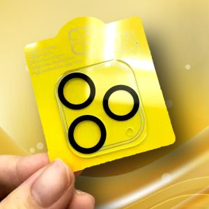 Full Cover 3D Camera lens Tempered Glass For iPhone 11 12 13 14 15 Pro Max 13 Mini 14 Plus HD Clear Camera Lens protector