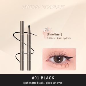 Judydoll Eyeliner Waterproof Liquid Ultra-fine Eyeliner Pen Quick-drying Long-lasting Eyeliners Slim Liquid Eyeliner