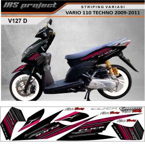 jual sticker striping variasi honda vario 110 tecno old sticker variasi list minimalist