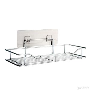 Kệ Nhà Tắm Inox Dán Tường Đựng Đồ Kệ Phòng Tắm Hình Chữ Nhật Siêu Bền Siêu Chắc Chắn