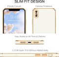 VENINGO iPhone X Case,iPhone XS Case,Phone case for iPhone X/XS,Slim Fit Soft with Adjustable Wristband Kickstand Scratch Resistant Shockproof Cover for Apple iPhone X/XS 5.8", Matcha Green. 