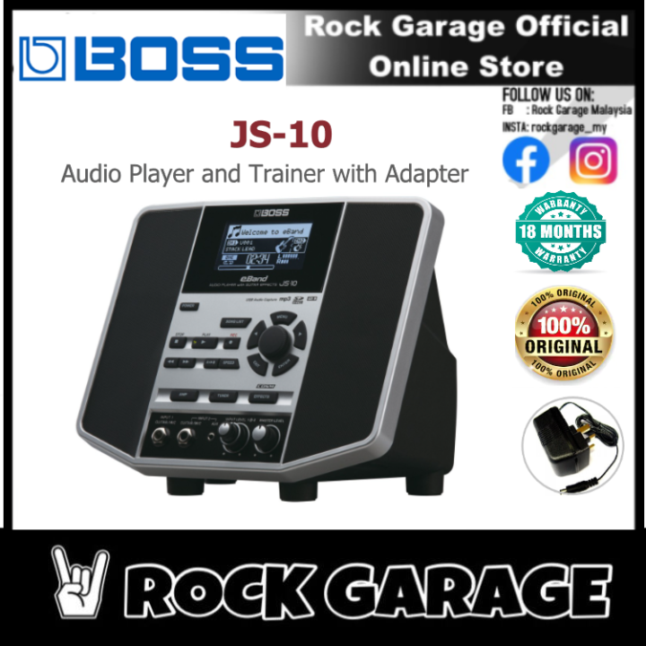Boss JS-10 Audio Player and Trainer with Adapter (JS10) | Lazada