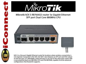 MIKROTIK ROUTER BOARD RB760iGS HEX S