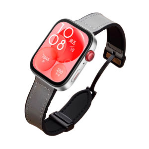 Leather Silicone Strap For Huawei Watch Fit 5 5 Pro Band Wristband Bracelet For huawei watch Fit5 Pro Strap