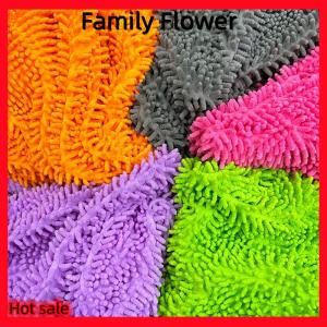 Family Flower Flash Sale 1PC Waterproof Mitt Premium Microfiber Wash Mitt Auto Car Wash Soft Anti-scratch For Car Wash Multifunction Thick Cleaning Glove