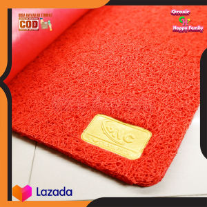 TERMURAH !! Keset Mie Empuk Tebal / Keset Kamar Mandi / Keset 1 Warna / Karpet PVC 40x60 cm