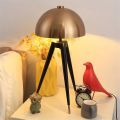 Postmodern Mushroom Head Floor Lamp Designer Metal Electroplating Home Decco Standing Lamps For Living Room Bedroom Bedside Lamp. 