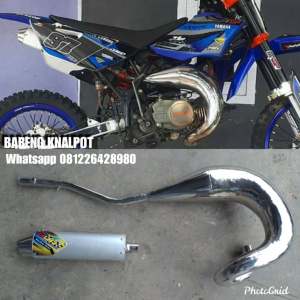 KNALPOT UDANG YAMAHA FIZR FIZ FORCE 1 ALFA SUARA GARING NGEBAS FULL CROME ORIGINAL BY Babeng Jaya Racing