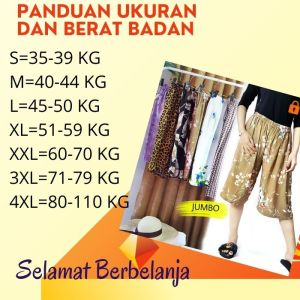 Celana Pendek Hotpants Wanita Jumbo Dewasa Sehari-hari & Bahan Adem Tebal