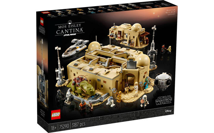 Lego 75290 Mos Eisley Cantina Unisex Star Wars Building Set 11+