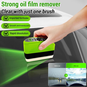 Windshield Oil Film Removal Brush Powerful Car Glass Oil Film Remover Car Glass Coating Crystal 汽车玻璃油膜去除剂